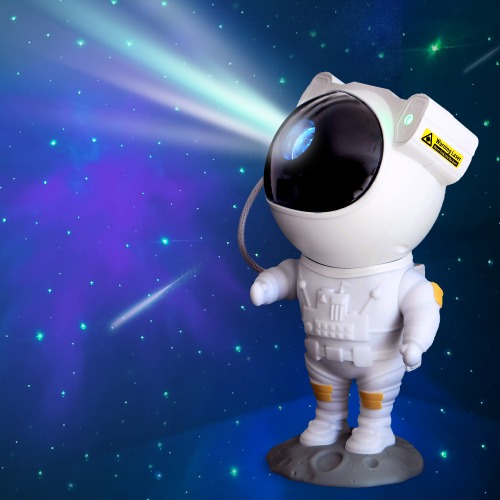 플랜룩스자체브랜드우주 비행사 오로라 무드등 우주인 조명 은하수 불멍 램프